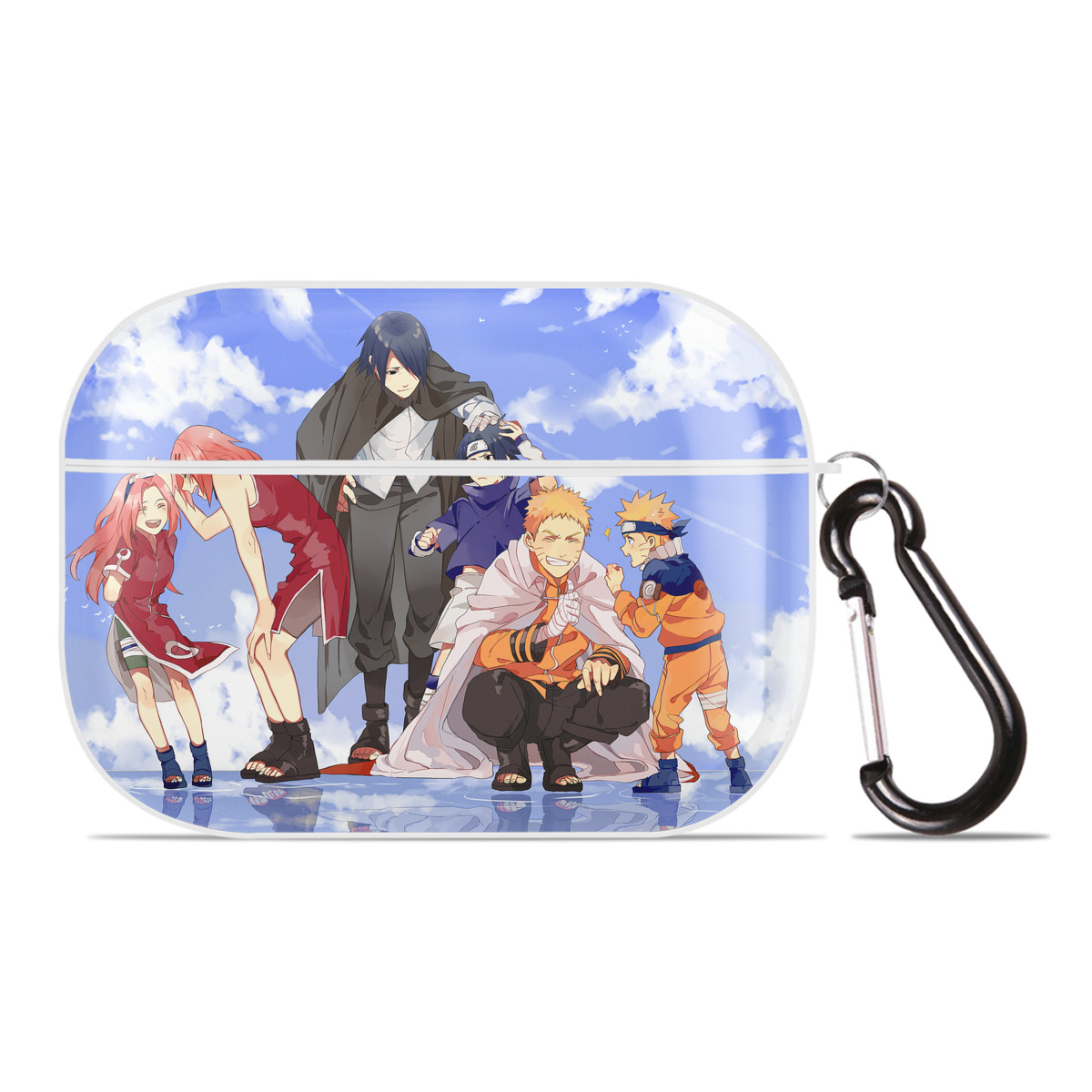 （画像用） NARUTO -ナルト- NARUTO -ナルト- 疾風伝 【AirPods Pro用】ハードシェル保護ケース 耐衝撃・防指紋・カラビナ付き商品仕様