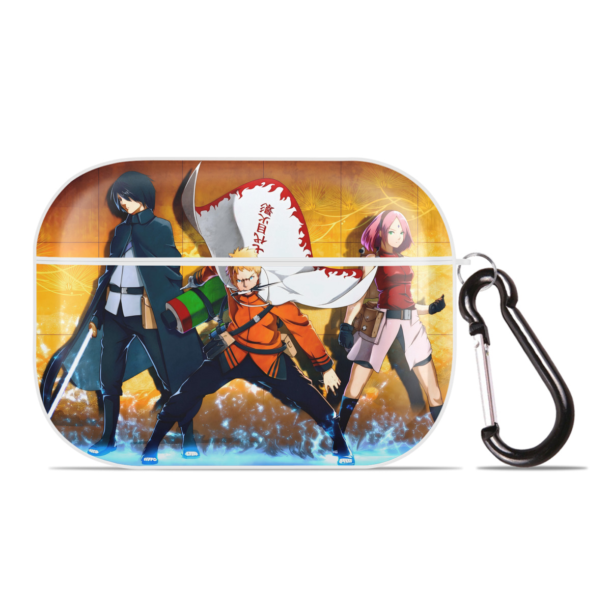 （画像用） NARUTO -ナルト- NARUTO -ナルト- 疾風伝 【AirPods Pro用】ハードシェル保護ケース 耐衝撃・防指紋・カラビナ付き商品仕様