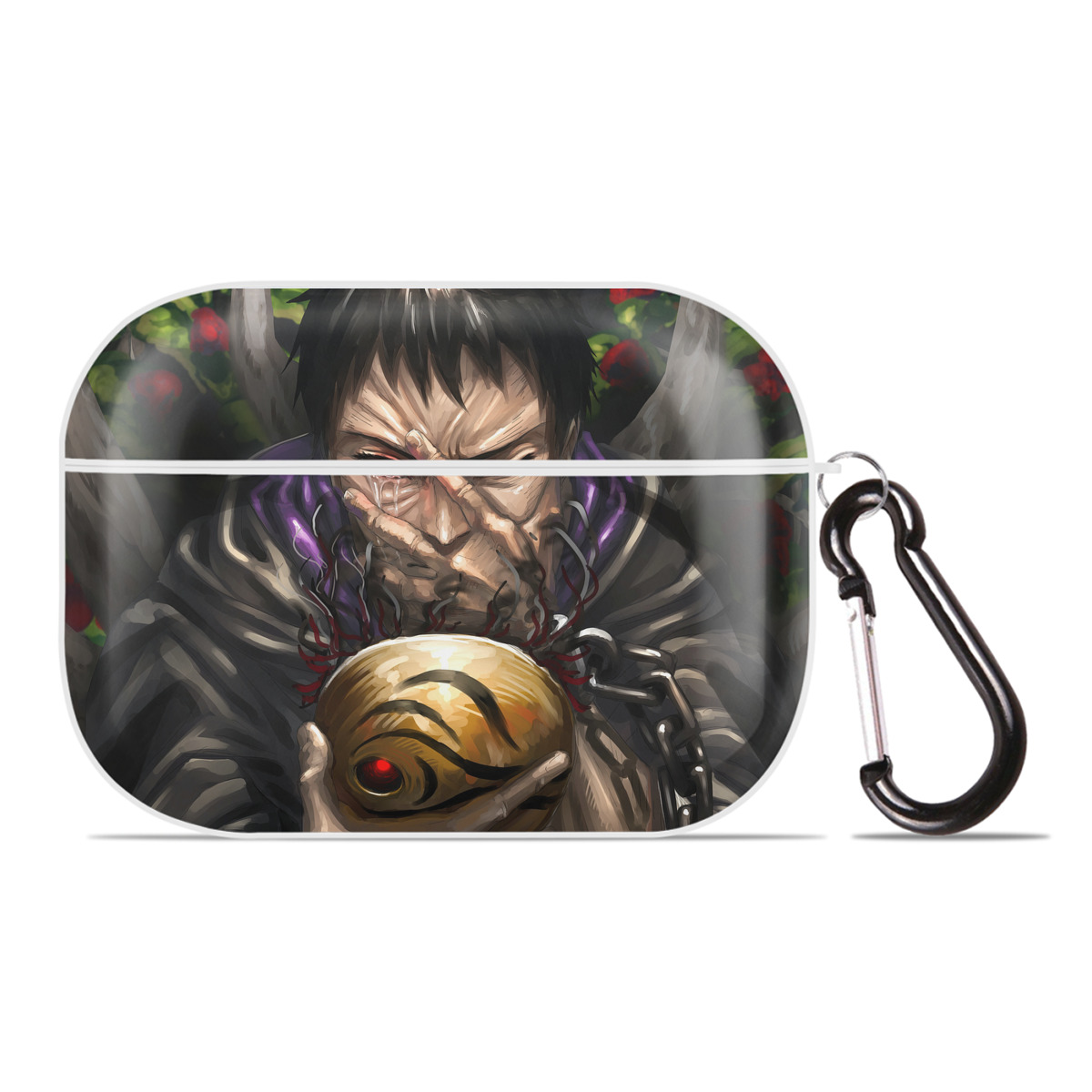 （画像用） NARUTO -ナルト- NARUTO -ナルト- 疾風伝 【AirPods Pro用】ハードシェル保護ケース 耐衝撃・防指紋・カラビナ付き商品仕様