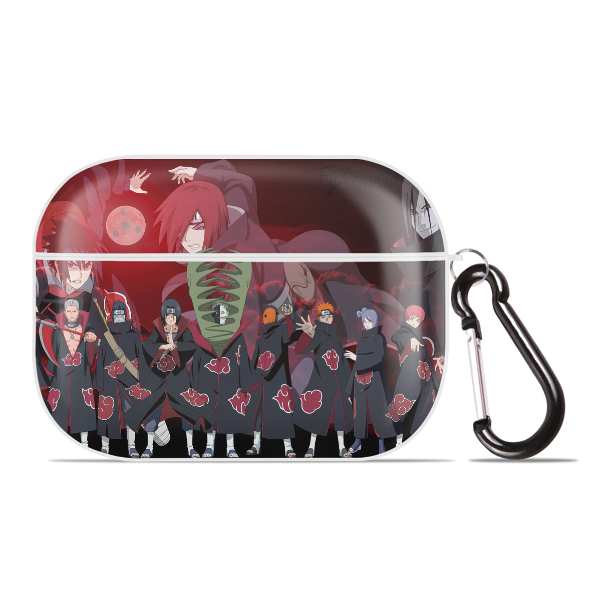 （画像用） NARUTO -ナルト- NARUTO -ナルト- 疾風伝 【AirPods Pro用】ハードシェル保護ケース 耐衝撃・防指紋・カラビナ付き商品仕様