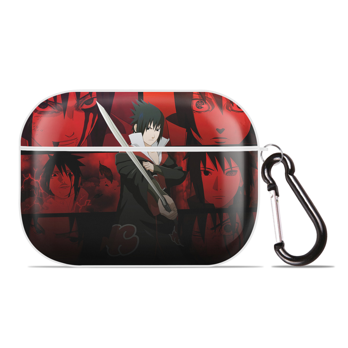 （画像用） NARUTO -ナルト- NARUTO -ナルト- 疾風伝 【AirPods Pro用】ハードシェル保護ケース 耐衝撃・防指紋・カラビナ付き商品仕様