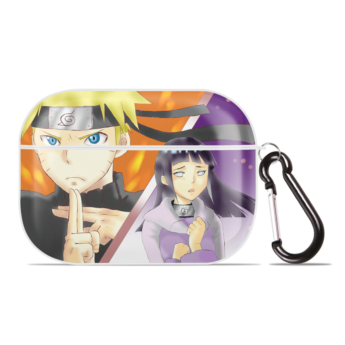 （画像用） NARUTO -ナルト- NARUTO -ナルト- 疾風伝 【AirPods Pro用】ハードシェル保護ケース 耐衝撃・防指紋・カラビナ付き商品仕様