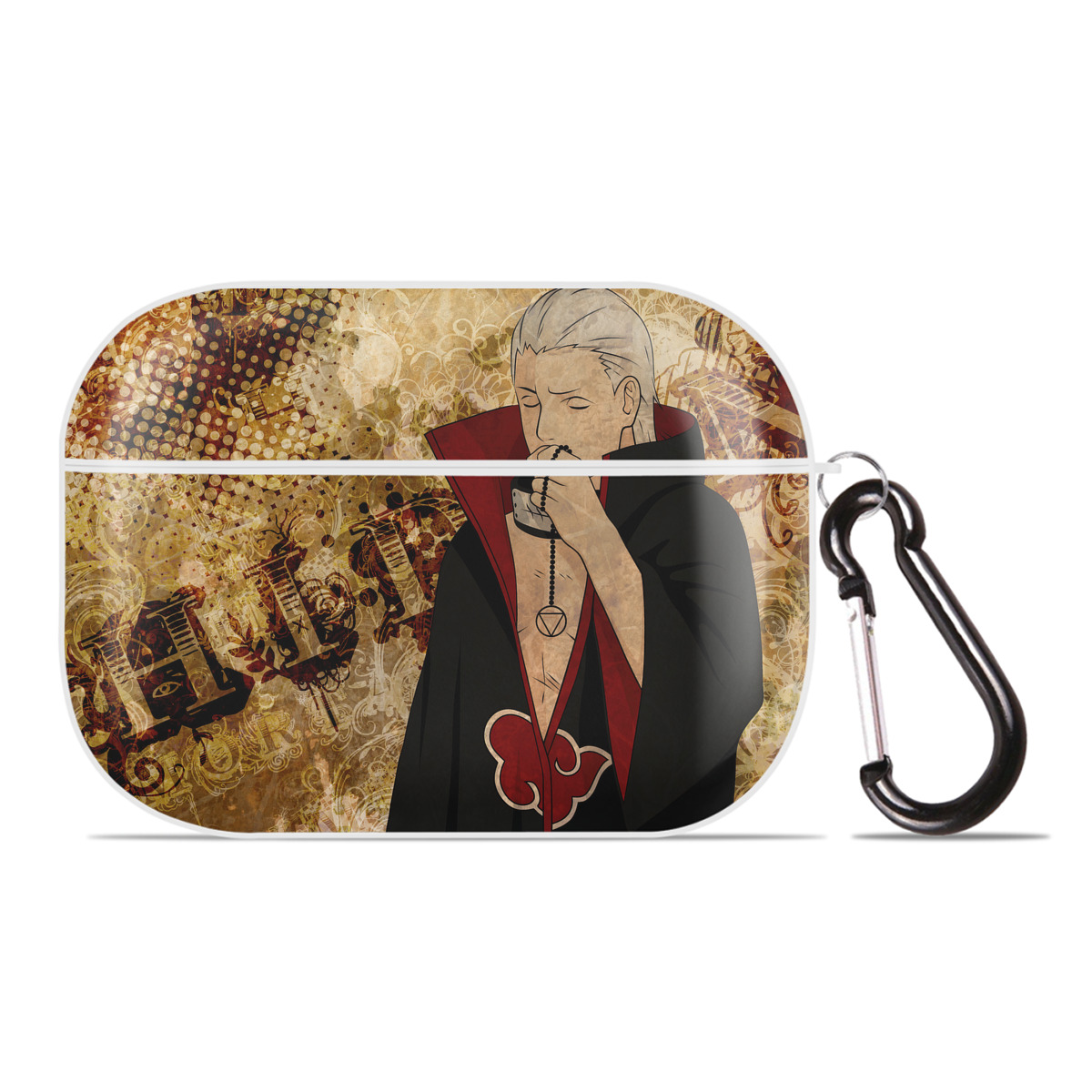 （画像用） NARUTO -ナルト- NARUTO -ナルト- 疾風伝 【AirPods Pro用】ハードシェル保護ケース 耐衝撃・防指紋・カラビナ付き商品仕様