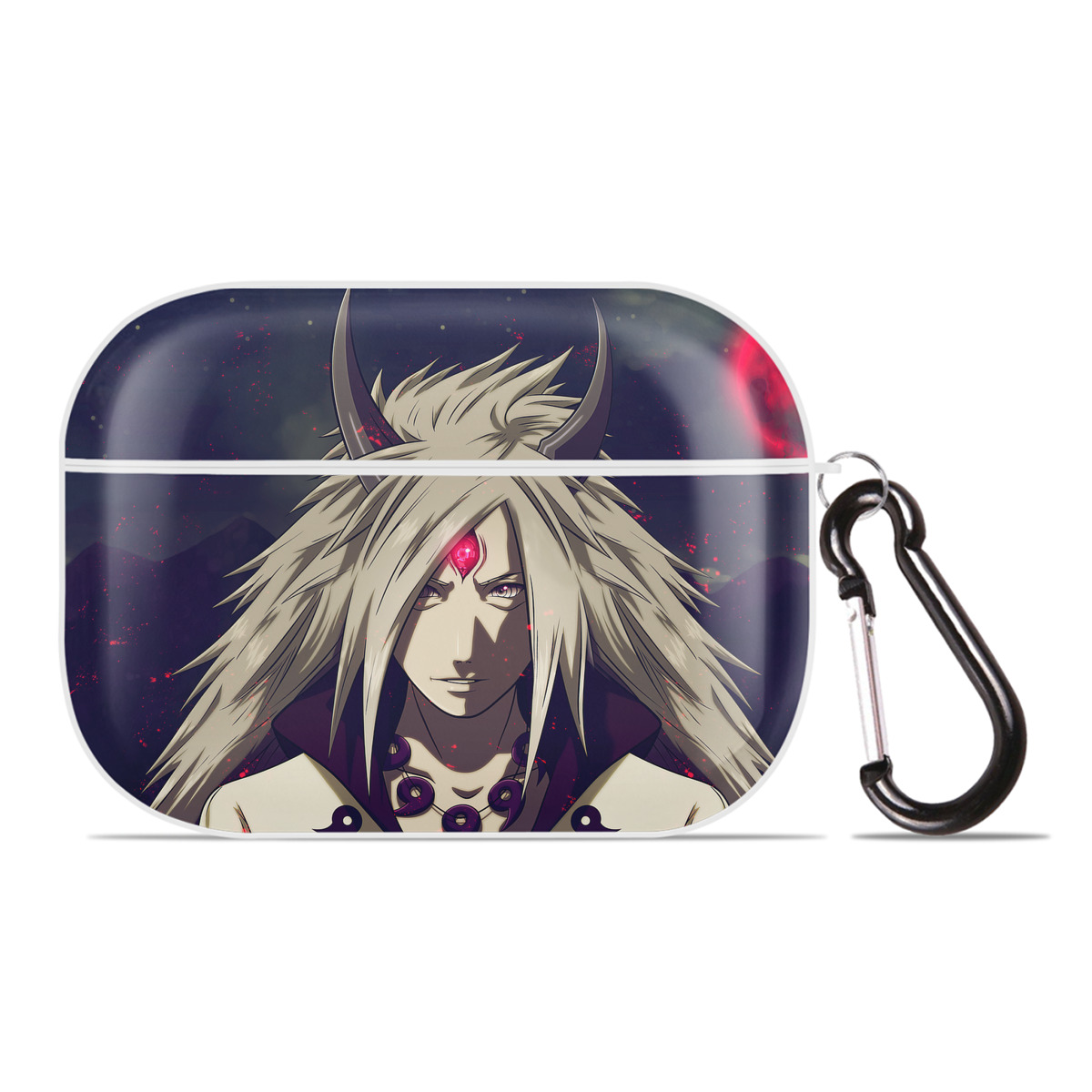 （画像用） NARUTO -ナルト- NARUTO -ナルト- 疾風伝 【AirPods Pro用】ハードシェル保護ケース 耐衝撃・防指紋・カラビナ付き商品仕様
