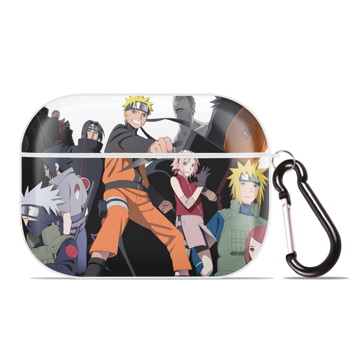 （画像用） NARUTO -ナルト- NARUTO -ナルト- 疾風伝 【AirPods Pro用】ハードシェル保護ケース 耐衝撃・防指紋・カラビナ付き商品仕様