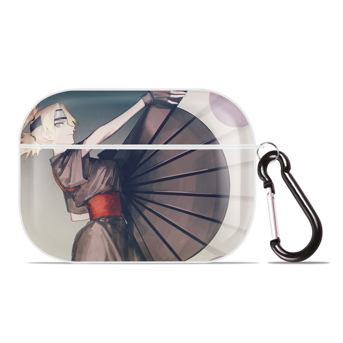（画像用） NARUTO -ナルト- NARUTO -ナルト- 疾風伝 【AirPods Pro用】ハードシェル保護ケース 耐衝撃・防指紋・カラビナ付き商品仕様
