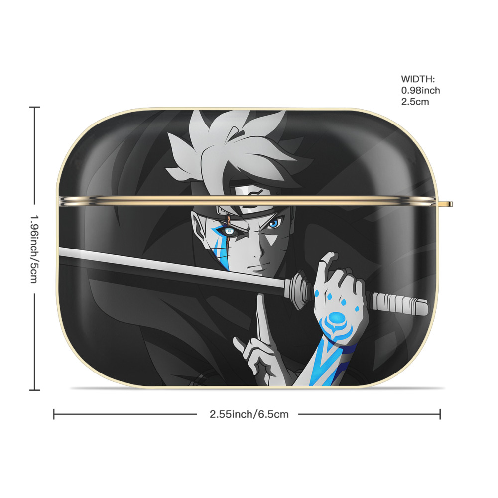 NARUTO -ナルト- NARUTO -ナルト- 疾風伝 【AirPods Pro用】ハードシェル保護ケース｜耐衝撃・防指紋・カラビナ付き商品仕様