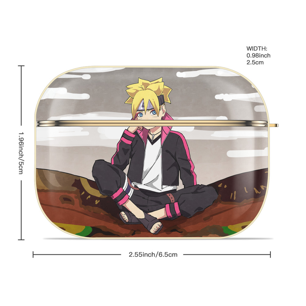 NARUTO -ナルト- NARUTO -ナルト- 疾風伝 【AirPods Pro用】ハードシェル保護ケース｜耐衝撃・防指紋・カラビナ付き商品仕様