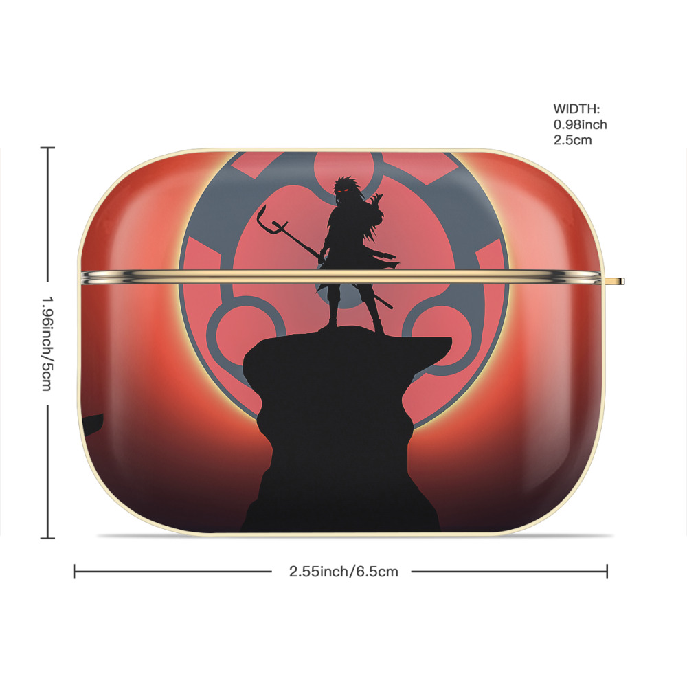 NARUTO -ナルト- NARUTO -ナルト- 疾風伝 【AirPods Pro用】ハードシェル保護ケース｜耐衝撃・防指紋・カラビナ付き商品仕様