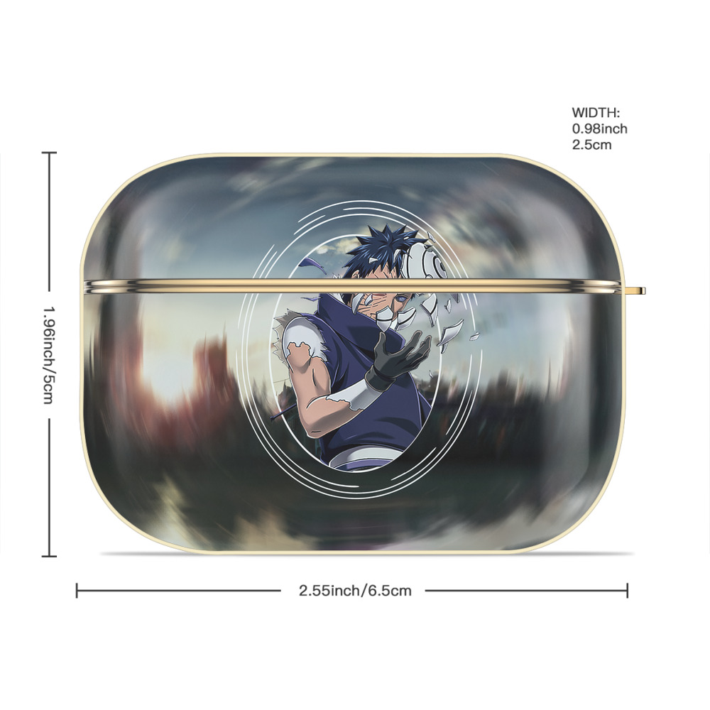 NARUTO -ナルト- NARUTO -ナルト- 疾風伝 【AirPods Pro用】ハードシェル保護ケース｜耐衝撃・防指紋・カラビナ付き商品仕様