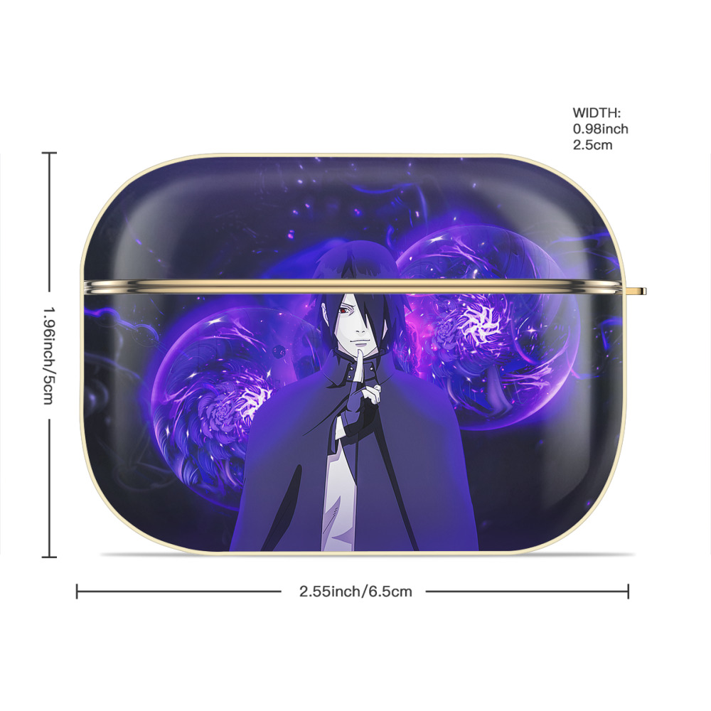 NARUTO -ナルト- NARUTO -ナルト- 疾風伝 【AirPods Pro用】ハードシェル保護ケース｜耐衝撃・防指紋・カラビナ付き商品仕様