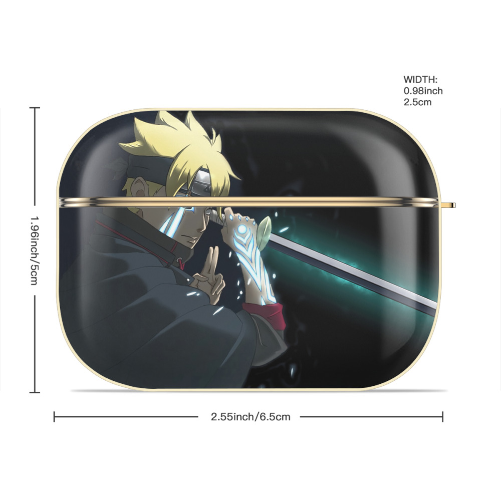 NARUTO -ナルト- NARUTO -ナルト- 疾風伝 【AirPods Pro用】ハードシェル保護ケース｜耐衝撃・防指紋・カラビナ付き商品仕様