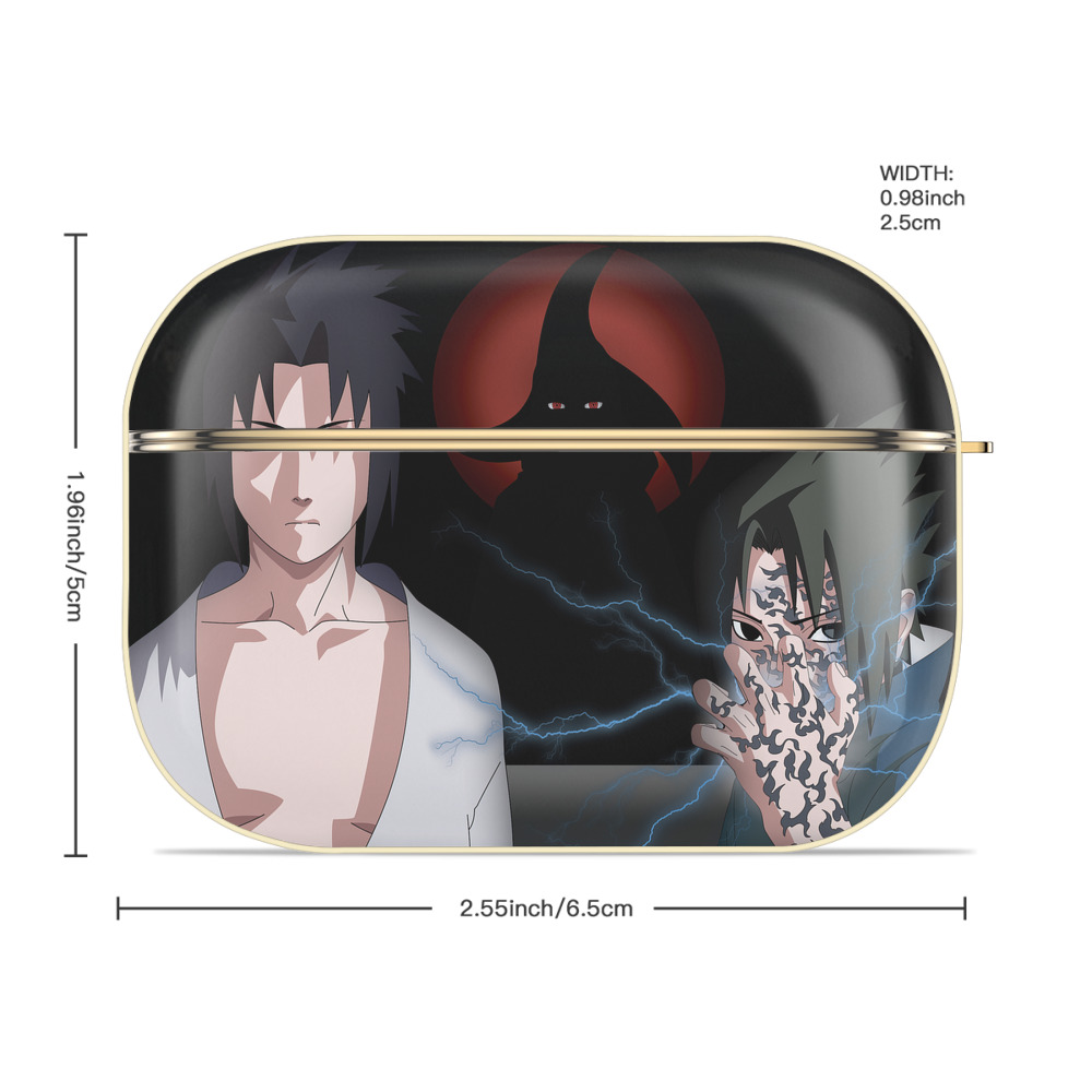 NARUTO -ナルト- NARUTO -ナルト- 疾風伝 【AirPods Pro用】ハードシェル保護ケース｜耐衝撃・防指紋・カラビナ付き商品仕様