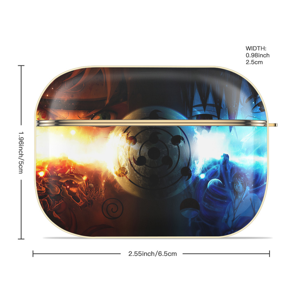 NARUTO -ナルト- NARUTO -ナルト- 疾風伝 【AirPods Pro用】ハードシェル保護ケース｜耐衝撃・防指紋・カラビナ付き商品仕様