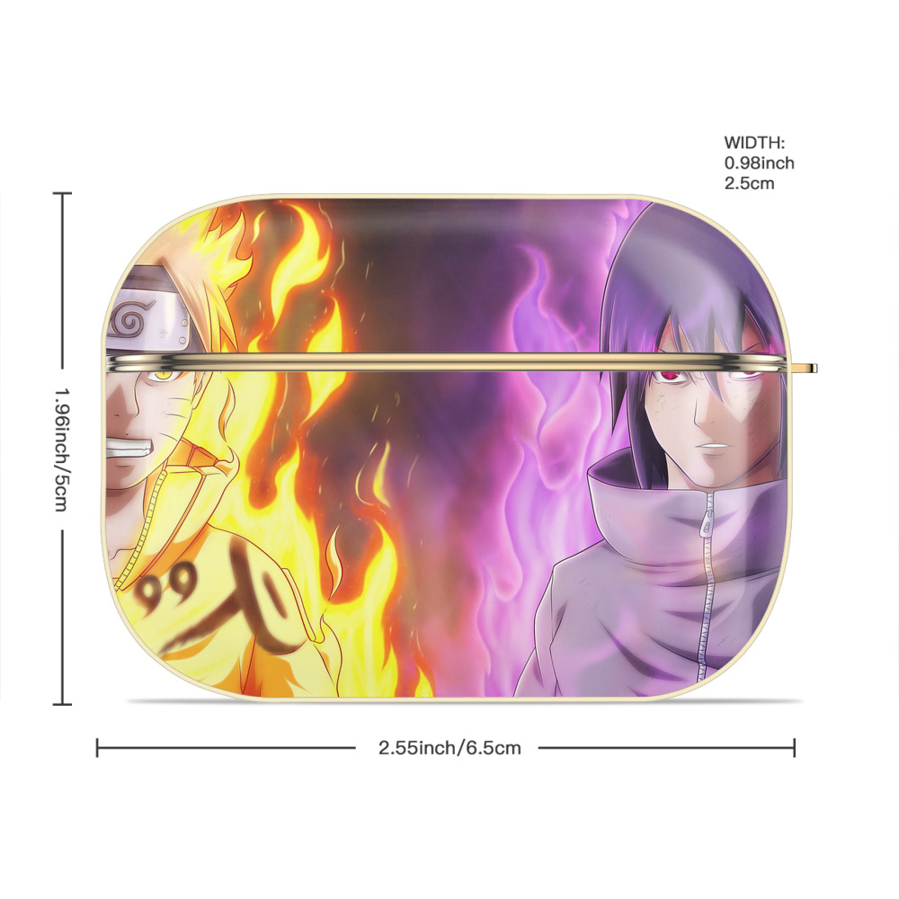 NARUTO -ナルト- NARUTO -ナルト- 疾風伝 【AirPods Pro用】ハードシェル保護ケース｜耐衝撃・防指紋・カラビナ付き商品仕様