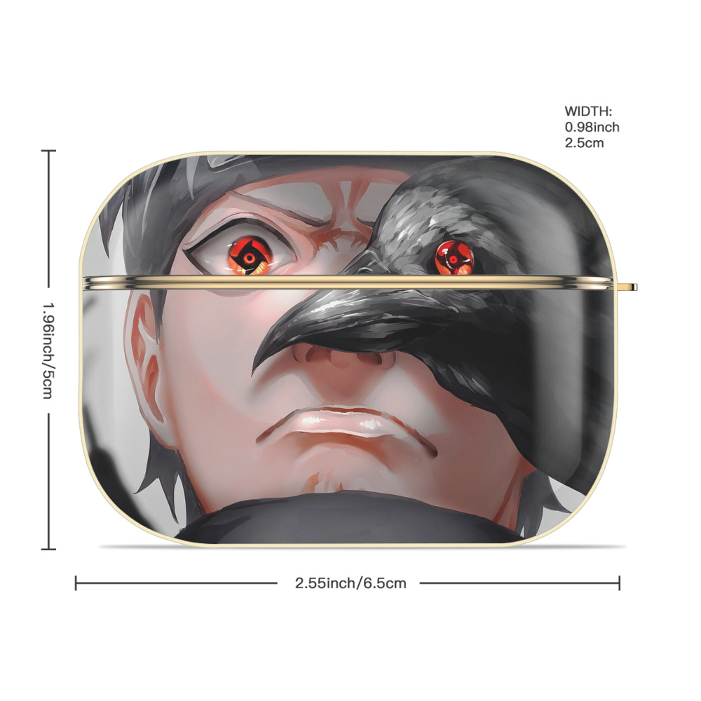 NARUTO -ナルト- NARUTO -ナルト- 疾風伝 【AirPods Pro用】ハードシェル保護ケース｜耐衝撃・防指紋・カラビナ付き商品仕様