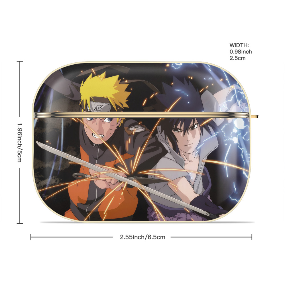 NARUTO -ナルト- NARUTO -ナルト- 疾風伝 【AirPods Pro用】ハードシェル保護ケース｜耐衝撃・防指紋・カラビナ付き商品仕様