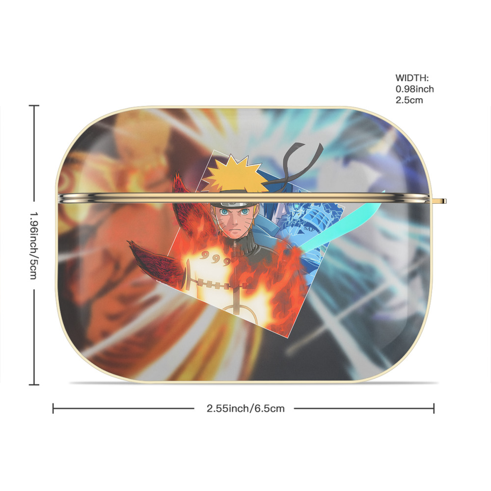 NARUTO -ナルト- NARUTO -ナルト- 疾風伝 【AirPods Pro用】ハードシェル保護ケース｜耐衝撃・防指紋・カラビナ付き商品仕様