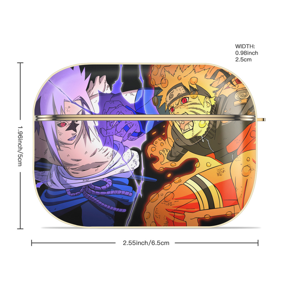 NARUTO -ナルト- NARUTO -ナルト- 疾風伝 【AirPods Pro用】ハードシェル保護ケース｜耐衝撃・防指紋・カラビナ付き商品仕様