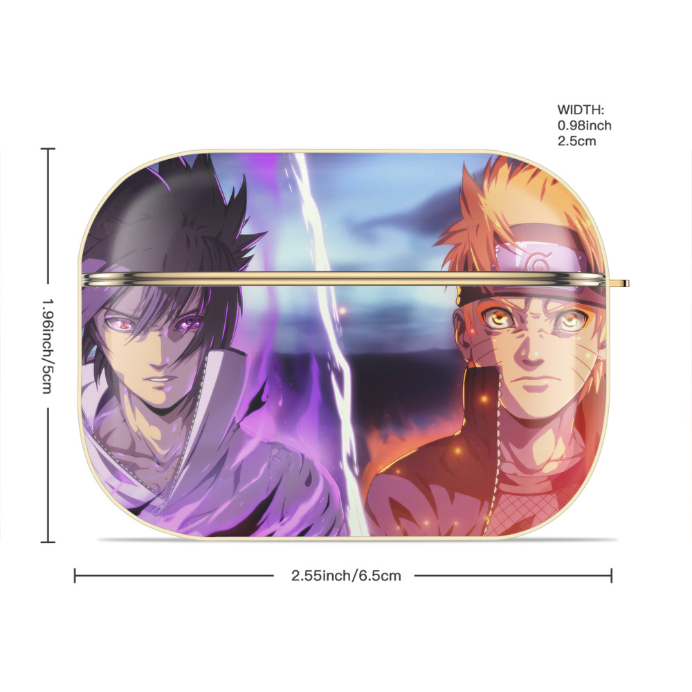 NARUTO -ナルト- NARUTO -ナルト- 疾風伝 【AirPods Pro用】ハードシェル保護ケース｜耐衝撃・防指紋・カラビナ付き商品仕様