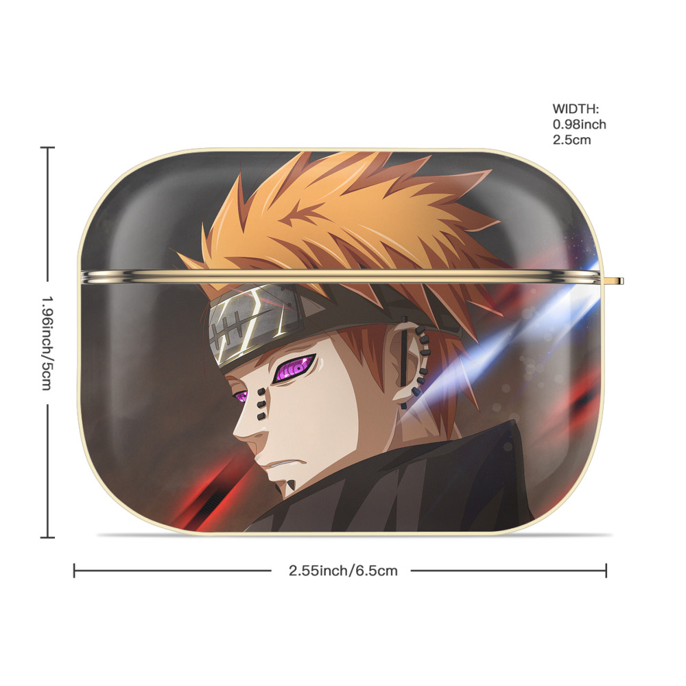 NARUTO -ナルト- NARUTO -ナルト- 疾風伝 【AirPods Pro用】ハードシェル保護ケース｜耐衝撃・防指紋・カラビナ付き商品仕様