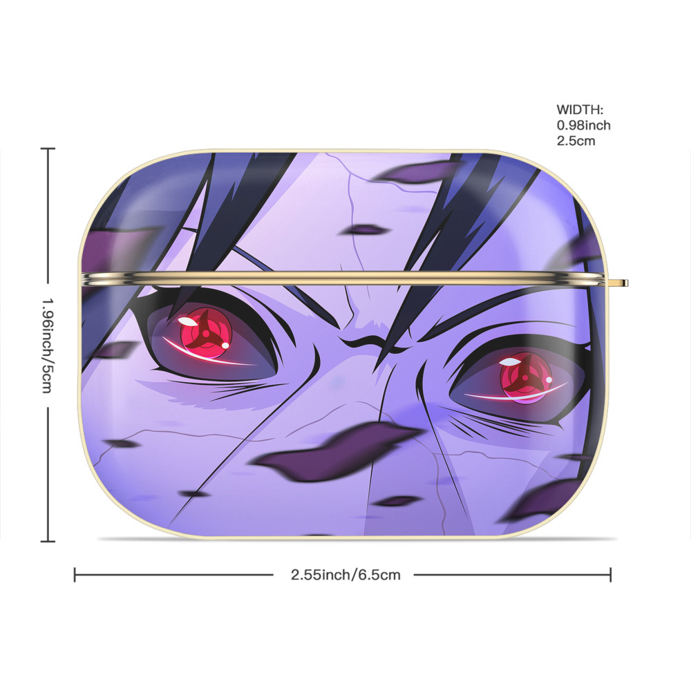 NARUTO -ナルト- NARUTO -ナルト- 疾風伝 【AirPods Pro用】ハードシェル保護ケース｜耐衝撃・防指紋・カラビナ付き商品仕様