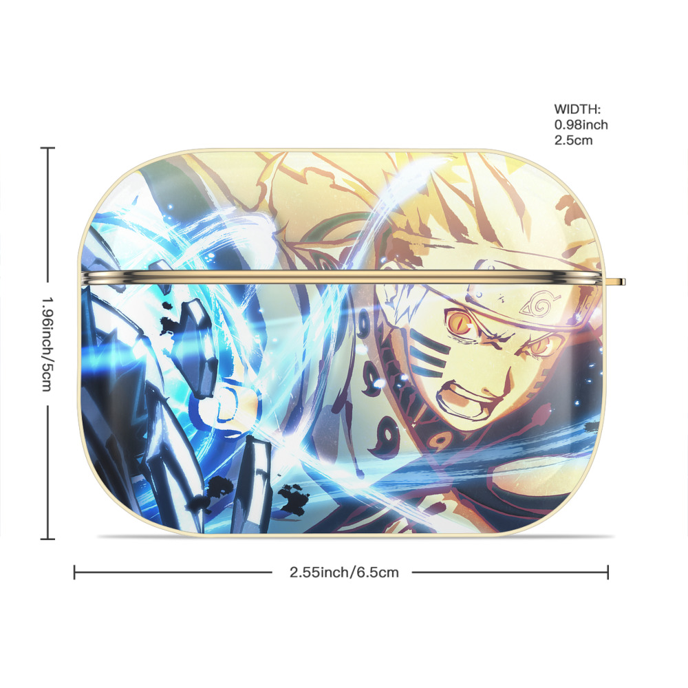 NARUTO -ナルト- NARUTO -ナルト- 疾風伝 【AirPods Pro用】ハードシェル保護ケース｜耐衝撃・防指紋・カラビナ付き商品仕様