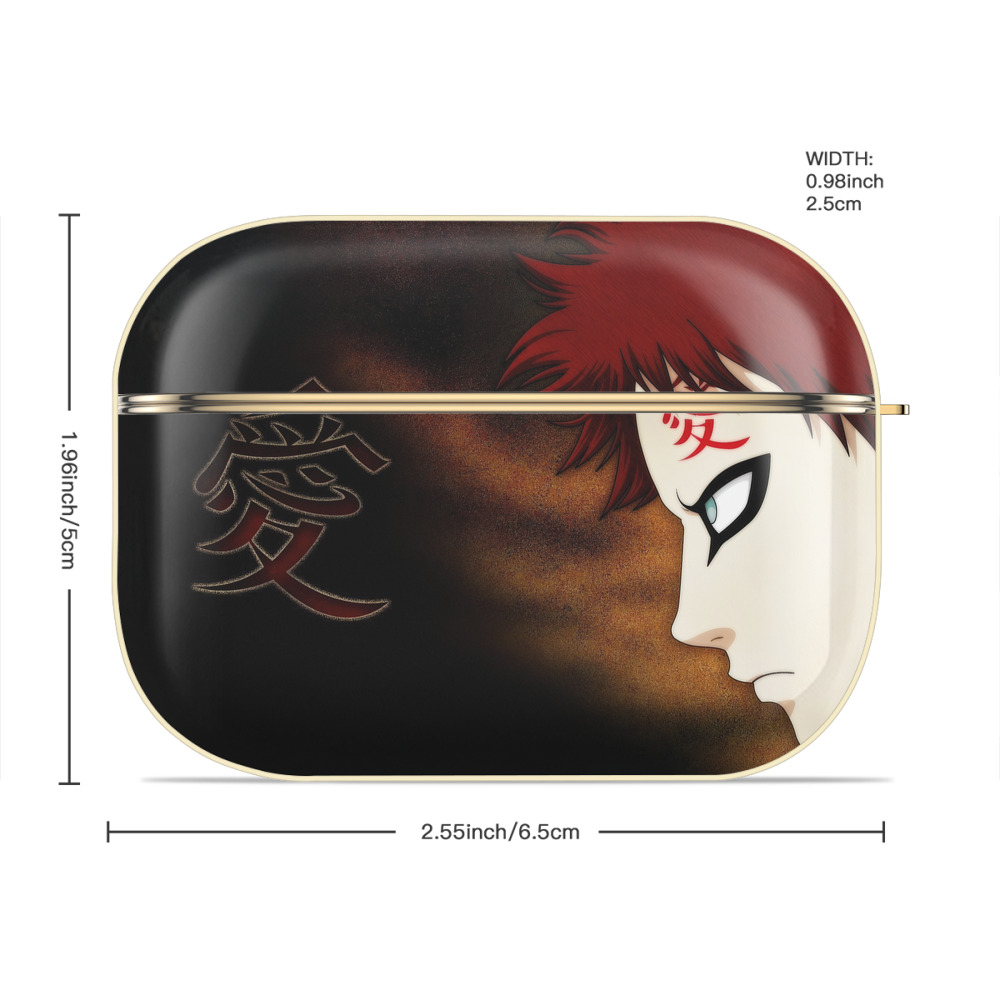 NARUTO -ナルト- NARUTO -ナルト- 疾風伝 【AirPods Pro用】ハードシェル保護ケース｜耐衝撃・防指紋・カラビナ付き商品仕様