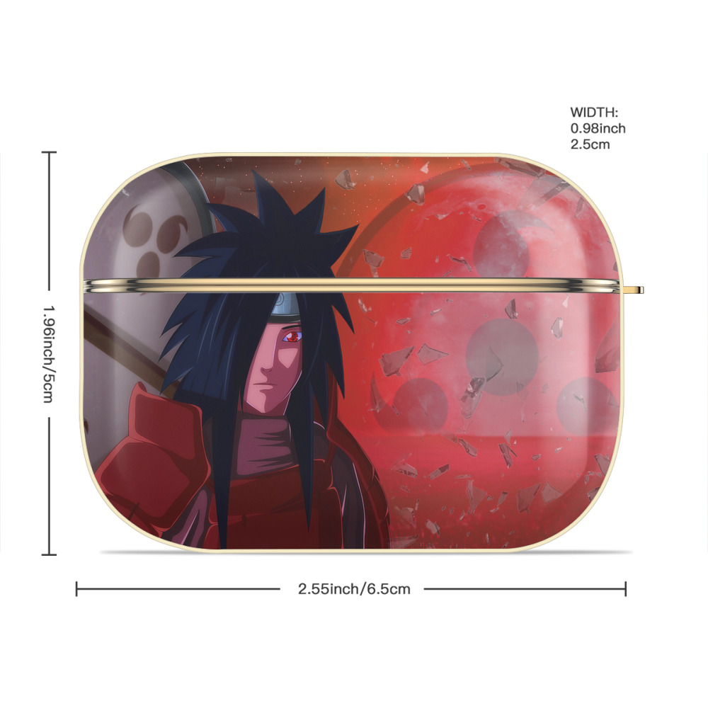 NARUTO -ナルト- NARUTO -ナルト- 疾風伝 【AirPods Pro用】ハードシェル保護ケース｜耐衝撃・防指紋・カラビナ付き商品仕様