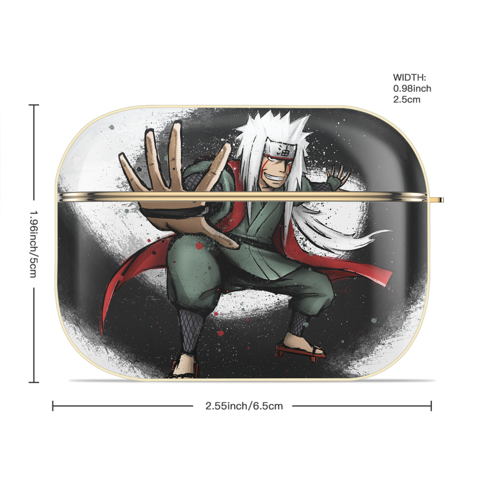 NARUTO -ナルト- NARUTO -ナルト- 疾風伝 【AirPods Pro用】ハードシェル保護ケース｜耐衝撃・防指紋・カラビナ付き商品仕様