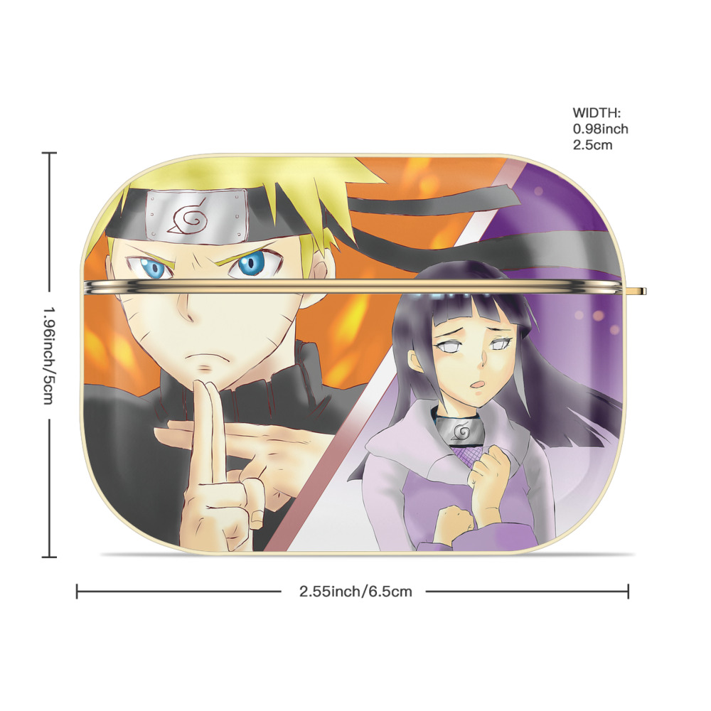 NARUTO -ナルト- NARUTO -ナルト- 疾風伝 【AirPods Pro用】ハードシェル保護ケース｜耐衝撃・防指紋・カラビナ付き商品仕様