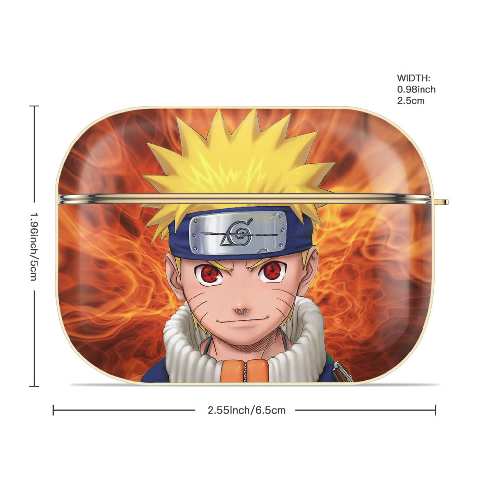 NARUTO -ナルト- NARUTO -ナルト- 疾風伝 【AirPods Pro用】ハードシェル保護ケース｜耐衝撃・防指紋・カラビナ付き商品仕様