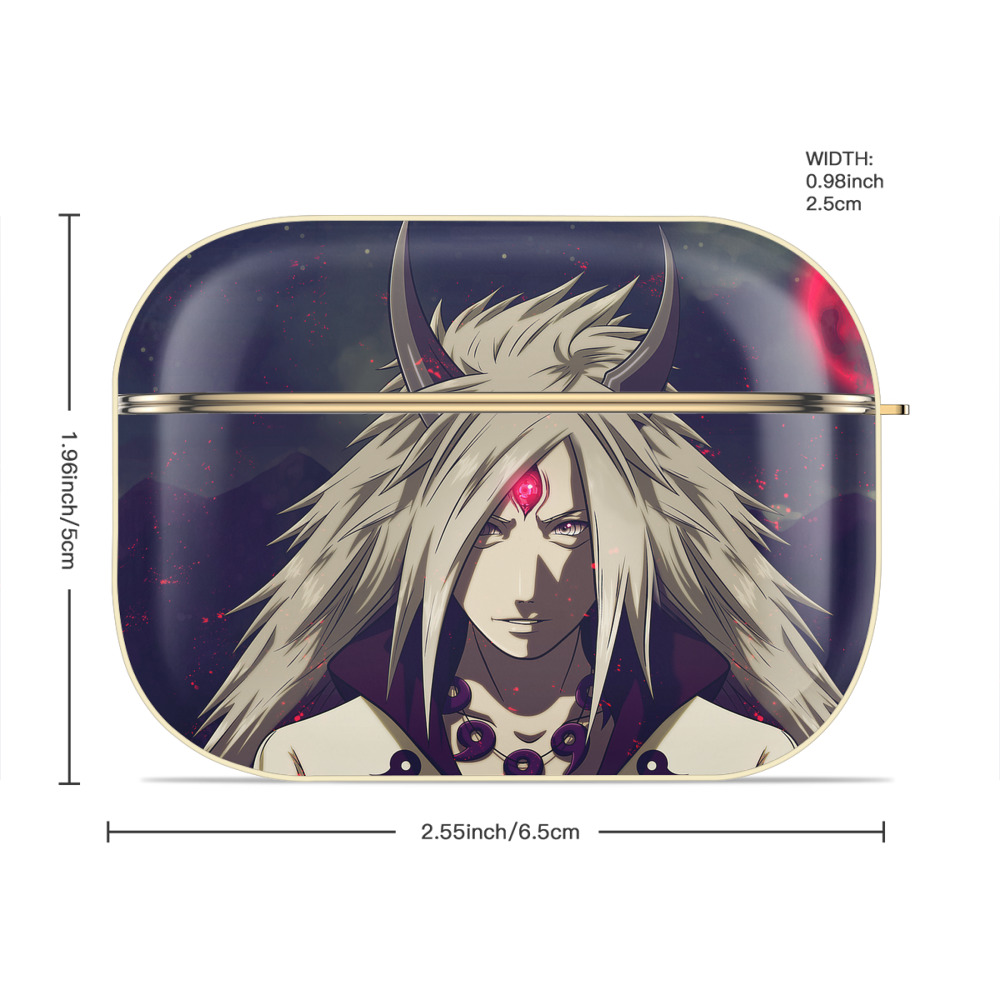 NARUTO -ナルト- NARUTO -ナルト- 疾風伝 【AirPods Pro用】ハードシェル保護ケース｜耐衝撃・防指紋・カラビナ付き商品仕様