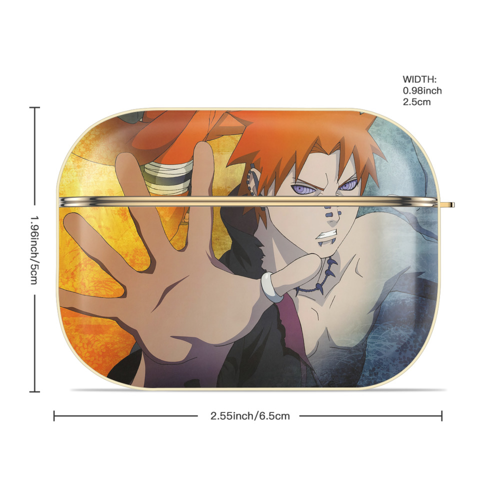 NARUTO -ナルト- NARUTO -ナルト- 疾風伝 【AirPods Pro用】ハードシェル保護ケース｜耐衝撃・防指紋・カラビナ付き商品仕様