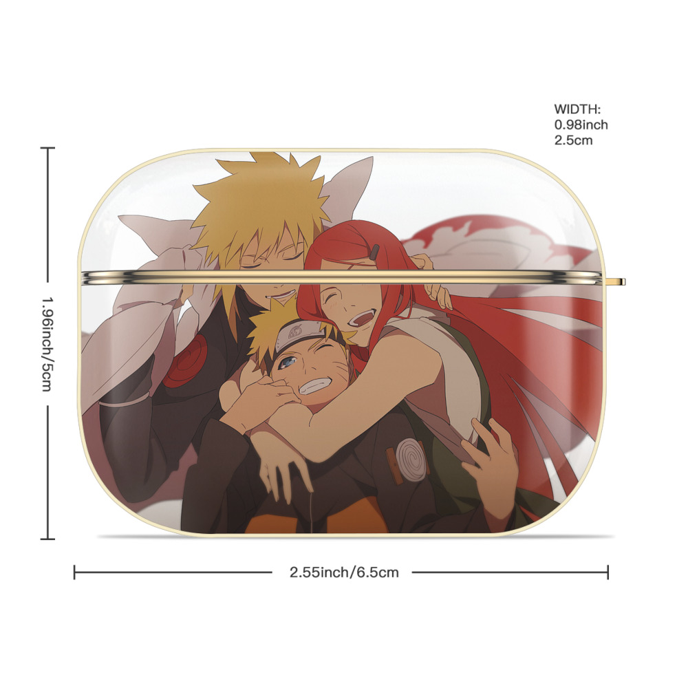 NARUTO -ナルト- NARUTO -ナルト- 疾風伝 【AirPods Pro用】ハードシェル保護ケース｜耐衝撃・防指紋・カラビナ付き商品仕様