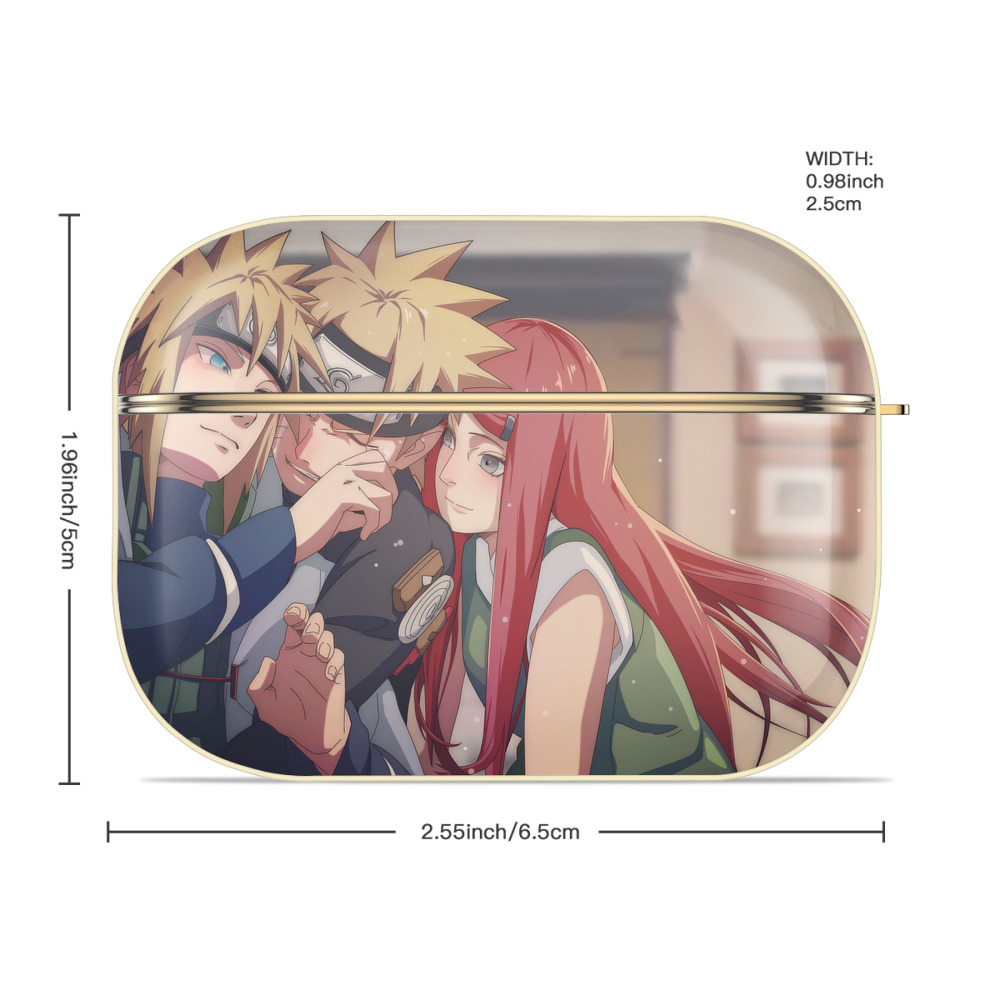NARUTO -ナルト- NARUTO -ナルト- 疾風伝 【AirPods Pro用】ハードシェル保護ケース｜耐衝撃・防指紋・カラビナ付き商品仕様