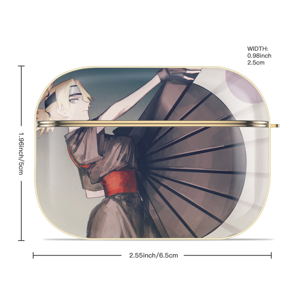 NARUTO -ナルト- NARUTO -ナルト- 疾風伝 【AirPods Pro用】ハードシェル保護ケース｜耐衝撃・防指紋・カラビナ付き商品仕様