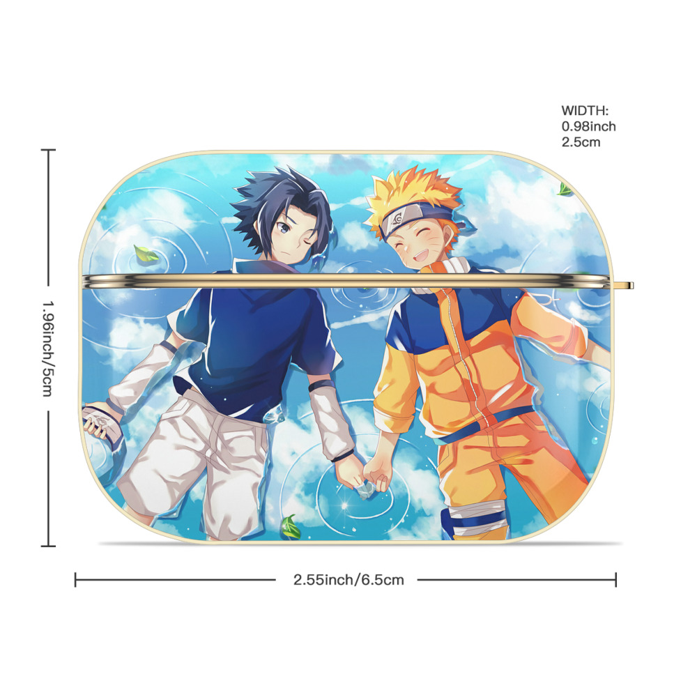 NARUTO -ナルト- NARUTO -ナルト- 疾風伝 【AirPods Pro用】ハードシェル保護ケース｜耐衝撃・防指紋・カラビナ付き商品仕様