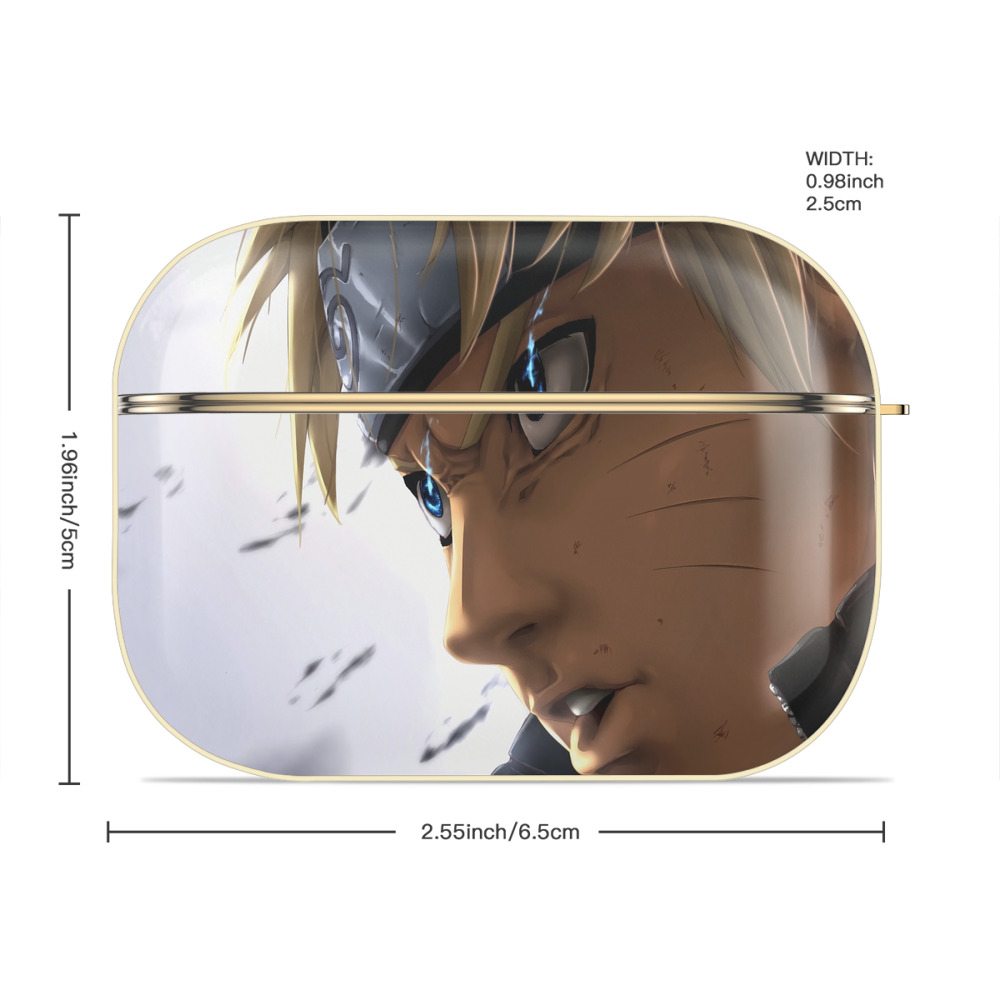 NARUTO -ナルト- NARUTO -ナルト- 疾風伝 【AirPods Pro用】ハードシェル保護ケース｜耐衝撃・防指紋・カラビナ付き商品仕様