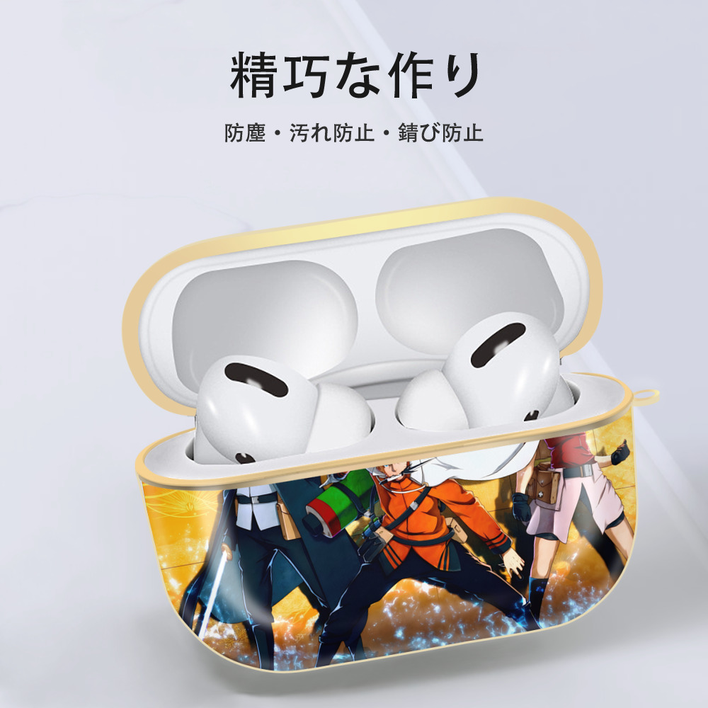 NARUTO -ナルト- NARUTO -ナルト- 疾風伝 【AirPods Pro用】ハードシェル保護ケース｜耐衝撃・防指紋・カラビナ付き商品仕様