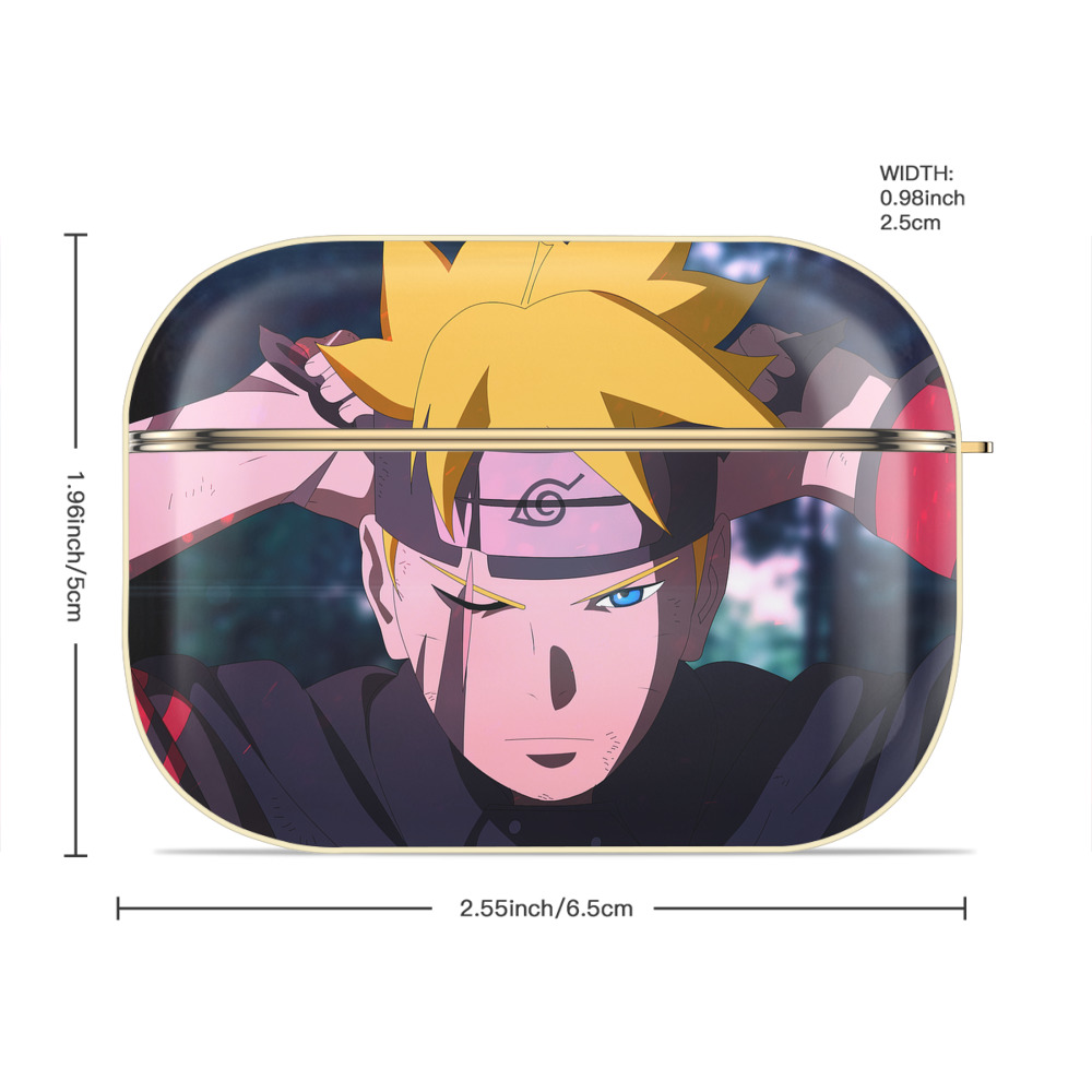 NARUTO -ナルト- NARUTO -ナルト- 疾風伝 【AirPods Pro用】ハードシェル保護ケース｜耐衝撃・防指紋・カラビナ付き商品仕様