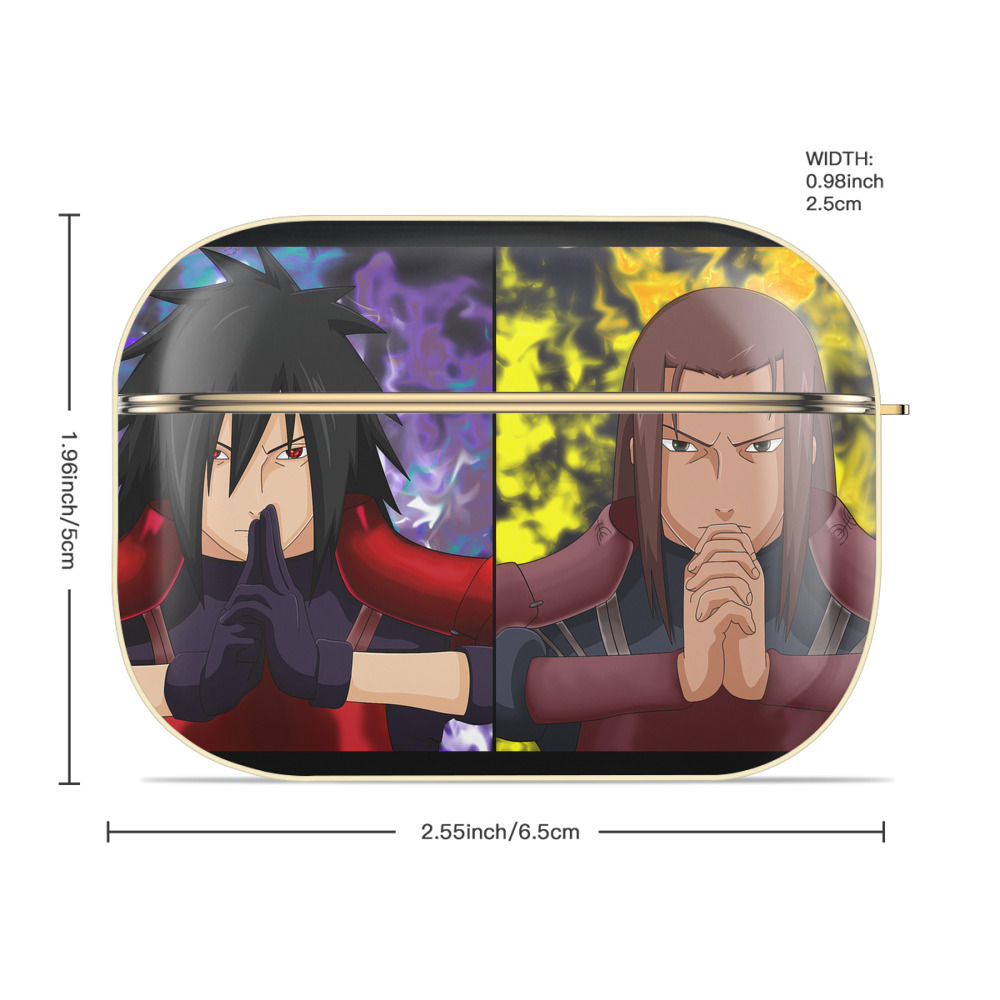 NARUTO -ナルト- NARUTO -ナルト- 疾風伝 【AirPods Pro用】ハードシェル保護ケース｜耐衝撃・防指紋・カラビナ付き商品仕様