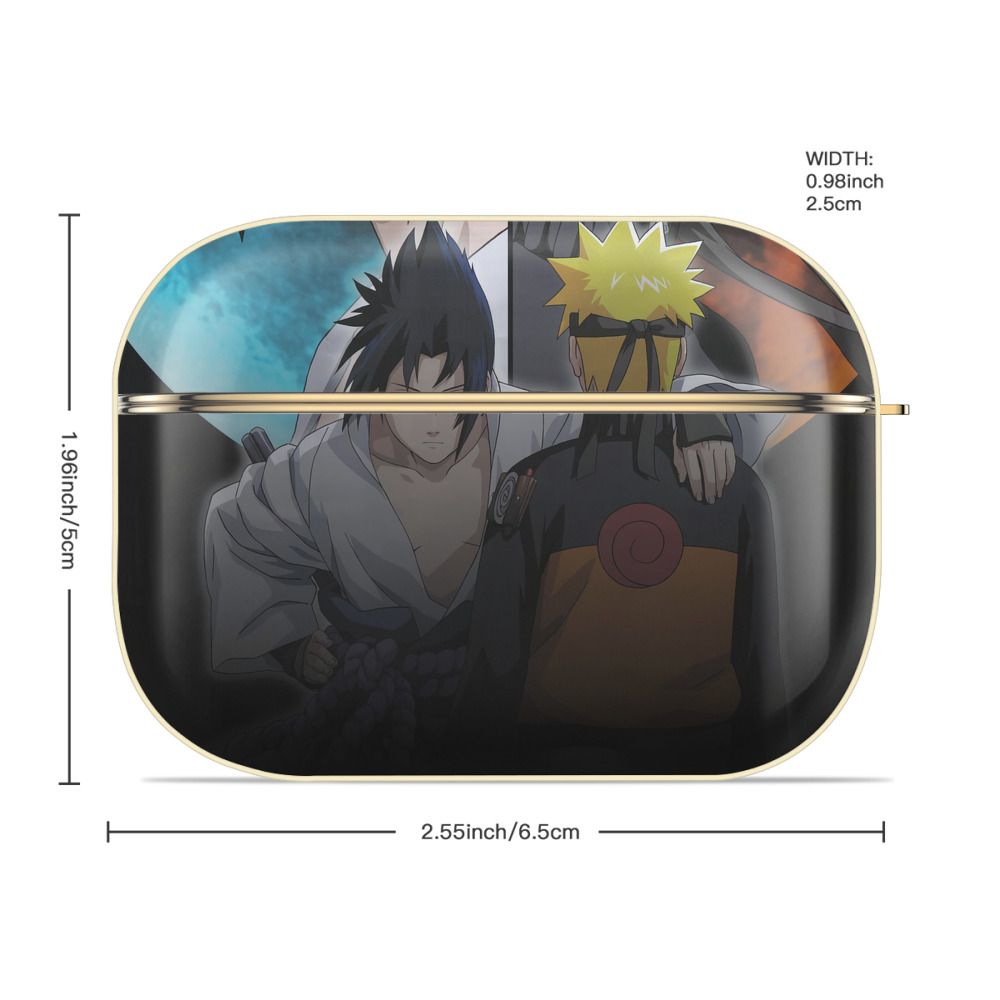 NARUTO -ナルト- NARUTO -ナルト- 疾風伝 【AirPods Pro用】ハードシェル保護ケース｜耐衝撃・防指紋・カラビナ付き商品仕様