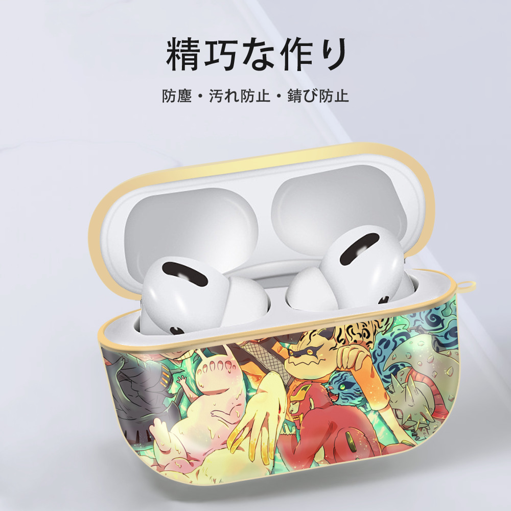 NARUTO -ナルト- NARUTO -ナルト- 疾風伝 【AirPods Pro用】ハードシェル保護ケース｜耐衝撃・防指紋・カラビナ付き商品仕様