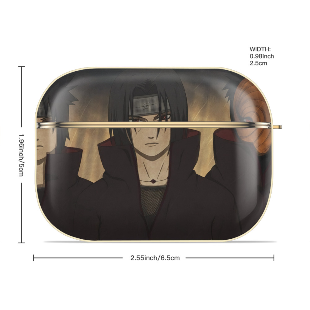 NARUTO -ナルト- NARUTO -ナルト- 疾風伝 【AirPods Pro用】ハードシェル保護ケース｜耐衝撃・防指紋・カラビナ付き商品仕様