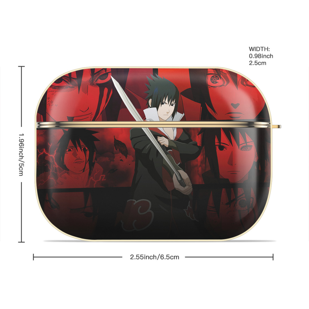 NARUTO -ナルト- NARUTO -ナルト- 疾風伝 【AirPods Pro用】ハードシェル保護ケース｜耐衝撃・防指紋・カラビナ付き商品仕様