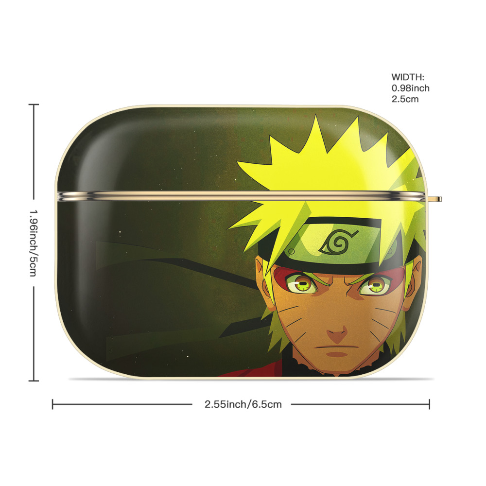 NARUTO -ナルト- NARUTO -ナルト- 疾風伝 【AirPods Pro用】ハードシェル保護ケース｜耐衝撃・防指紋・カラビナ付き商品仕様