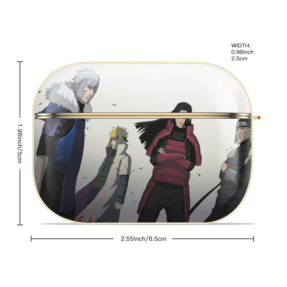 NARUTO -ナルト- NARUTO -ナルト- 疾風伝 【AirPods Pro用】ハードシェル保護ケース｜耐衝撃・防指紋・カラビナ付き商品仕様