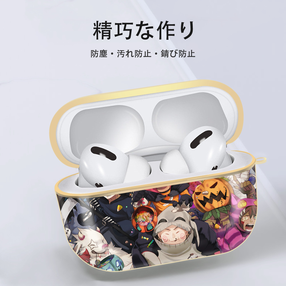 NARUTO -ナルト- NARUTO -ナルト- 疾風伝 【AirPods Pro用】ハードシェル保護ケース｜耐衝撃・防指紋・カラビナ付き商品仕様