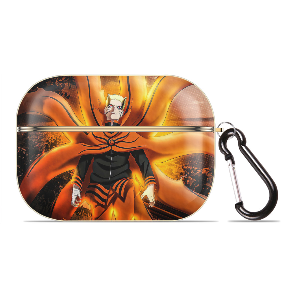 （画像用） NARUTO -ナルト- NARUTO -ナルト- 疾風伝 【AirPods Pro用】ハードシェル保護ケース｜耐衝撃・防指紋・カラビナ付き商品仕様